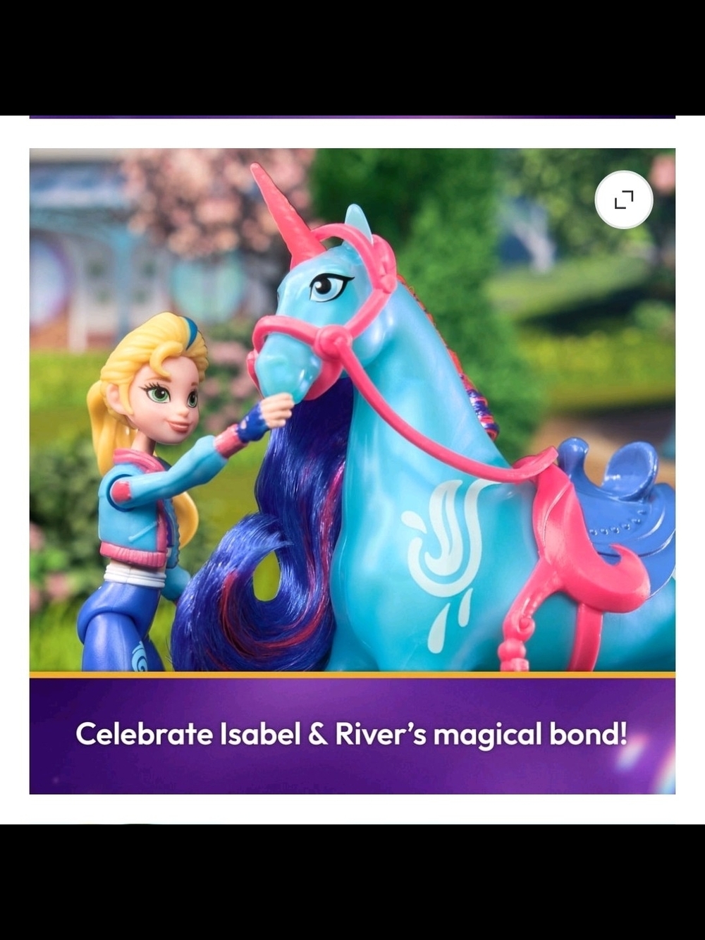 Unicorn Academy, Isabel & River with 2 Riding Accessories, Toys for Girls Ages 4 - Picture 4 of 8